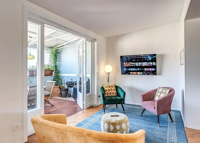 Porta Maggiore 2 Bedroom With Terrace * Rom